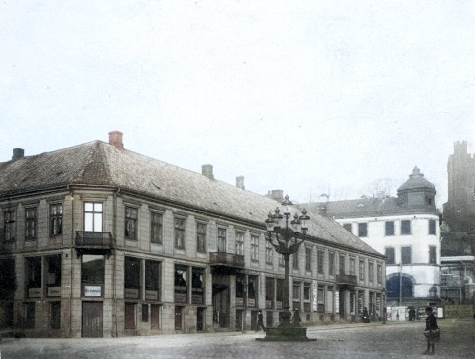Arnhamnska huset vid Stortorget i Helsringborg.